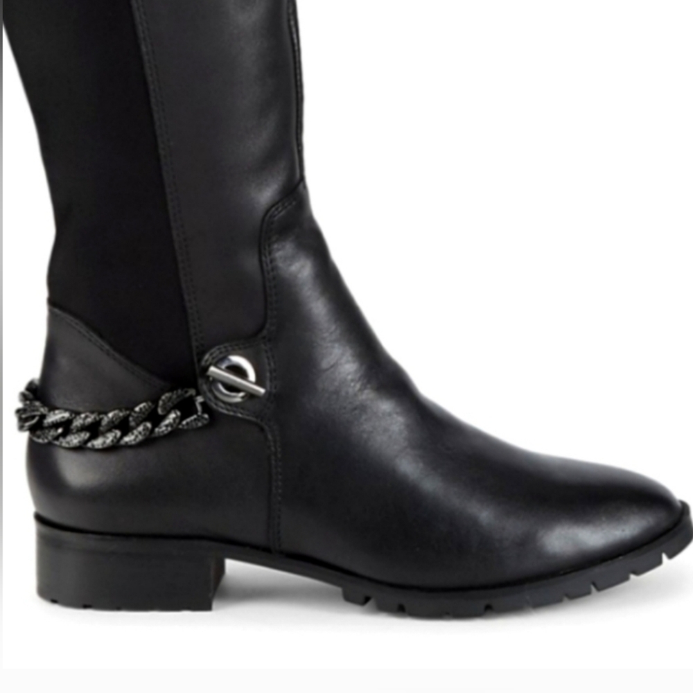 Karl Lagerfeld Black Over the knee / shay boots  women's sz 6.5 nwot